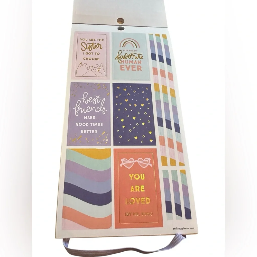 The Happy Planner Friendship Sticker Book